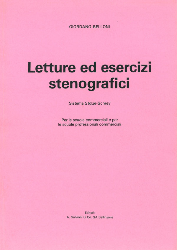 Letture ed esercizi stenografici