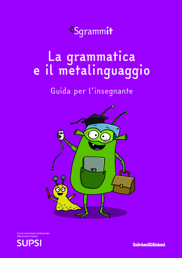 Sgrammit: quaderno viola docente “la grammatica e il metalinguaggio”